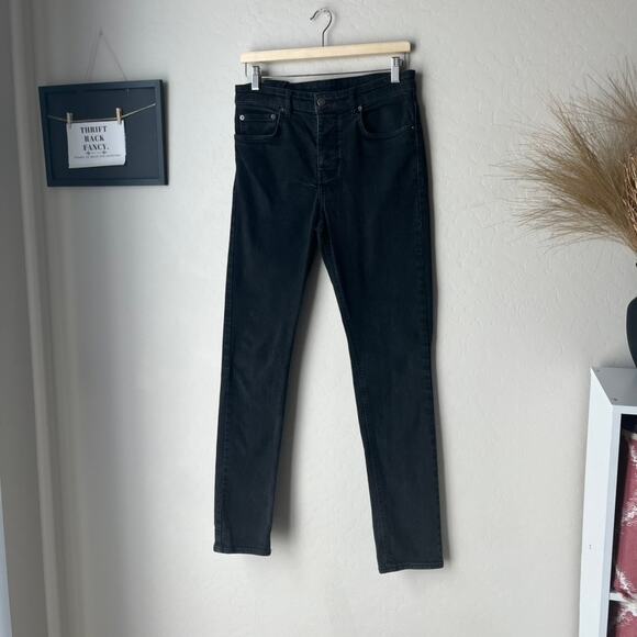 Ksubi Chitch Laid‎ Back Black Slim Fit Mid Rise Denim Jeans Men’s Size 31 - Picture 3 of 9